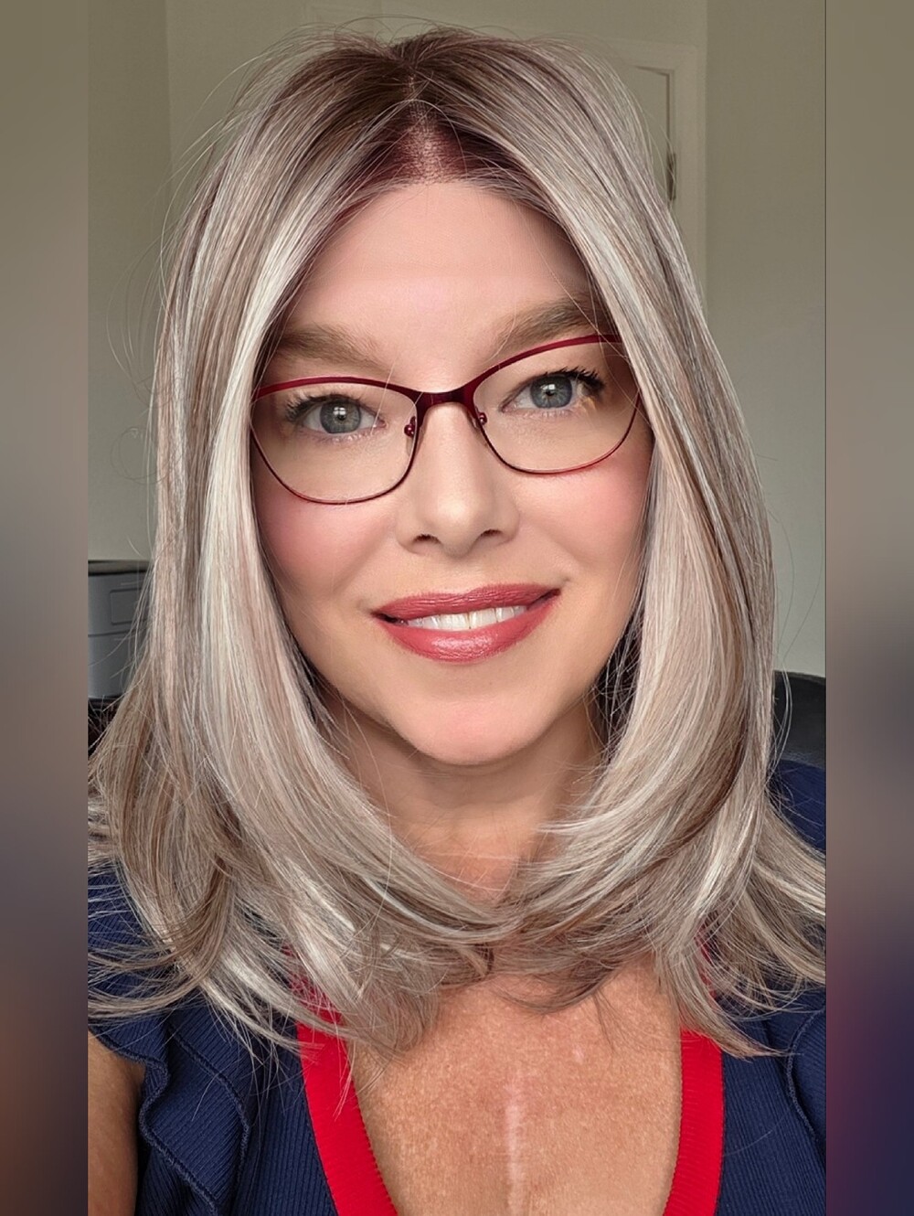 Wig-Stacy's Story- Roxie Glacier Blonde- Standard